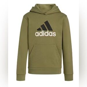 adidas Big Boys Fleece Hoodie